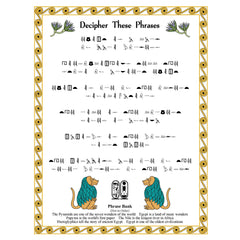 Egyptian Hieroglyphic Activity Kit