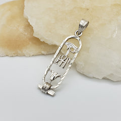 Diamond Cut Personalized Cartouches - Gold or Silver Options - Made in Egypt