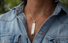 Traditional Personalized Cartouches - Gold and Silver Options