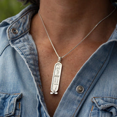 Traditional Personalized Cartouches - Gold and Silver Options