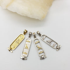 Egyptian Cartouche Pendants for Him - Made in Egypt