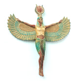 Egyptian Goddess Isis Wall Hanging - Ancient Egypt Figurine- Made in Egypt
