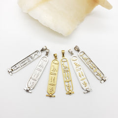 Egyptian Cartouche Pendants for Him - Made in Egypt