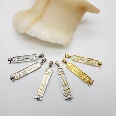 FRIEND Cartouche Pendant - Made in Egypt