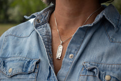 HEALTH, LIFE & HAPPINESS Cartouche Pendant - Made in Egypt