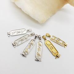 MOM Cartouche Pendant - Made in Egypt