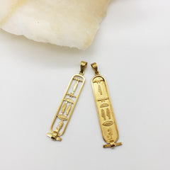 SISTER Cartouche Pendant - Made in Egypt