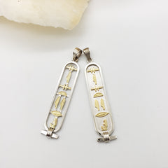SISTER Cartouche Pendant - Made in Egypt