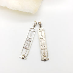 SISTER Cartouche Pendant - Made in Egypt