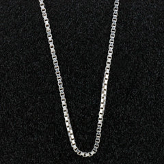 Sterling Silber & Gold Ketten - 14K, 18K Gold und vergoldet - Verschiedene Größen erhältlich - Zusatzoption für Kartuschen - Box Chain Halskette