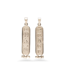 PERSONALIZED DOUBLE SIDED CARTOUCHE (GOLD AND SILVER)