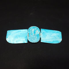 Egyptian Winged Scarab Amulet Collectible- Made in Egypt