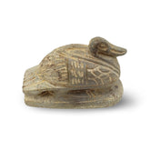 Ägyptische Entenstatue aus Speckstein – Hergestellt in Ägypten
