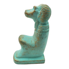 Patina Babi Ägyptische Gottstatue – Antike ägyptische Gottheit – Pavianfigur – Hergestellt in Ägypten