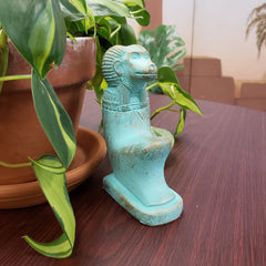 Patina Babi Ägyptische Gottstatue – Antike ägyptische Gottheit – Pavianfigur – Hergestellt in Ägypten