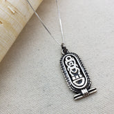 Egyptian King Tut Cartouche Necklace - Made in Egypt