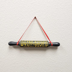 Hieroglyphen-Nudelholz – nur zur dekorativen Verwendung – Hergestellt in Ägypten