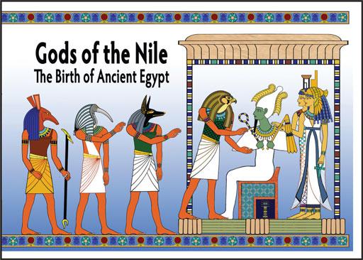 GODS OF THE NILE BOOKLET - 18 PAGES - 7 X 9