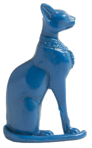 BLUE BASTET CAT MAGNET - 3.25"