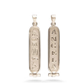 Personalized DOUBLE SIDED Cartouche (Gold and Silver)