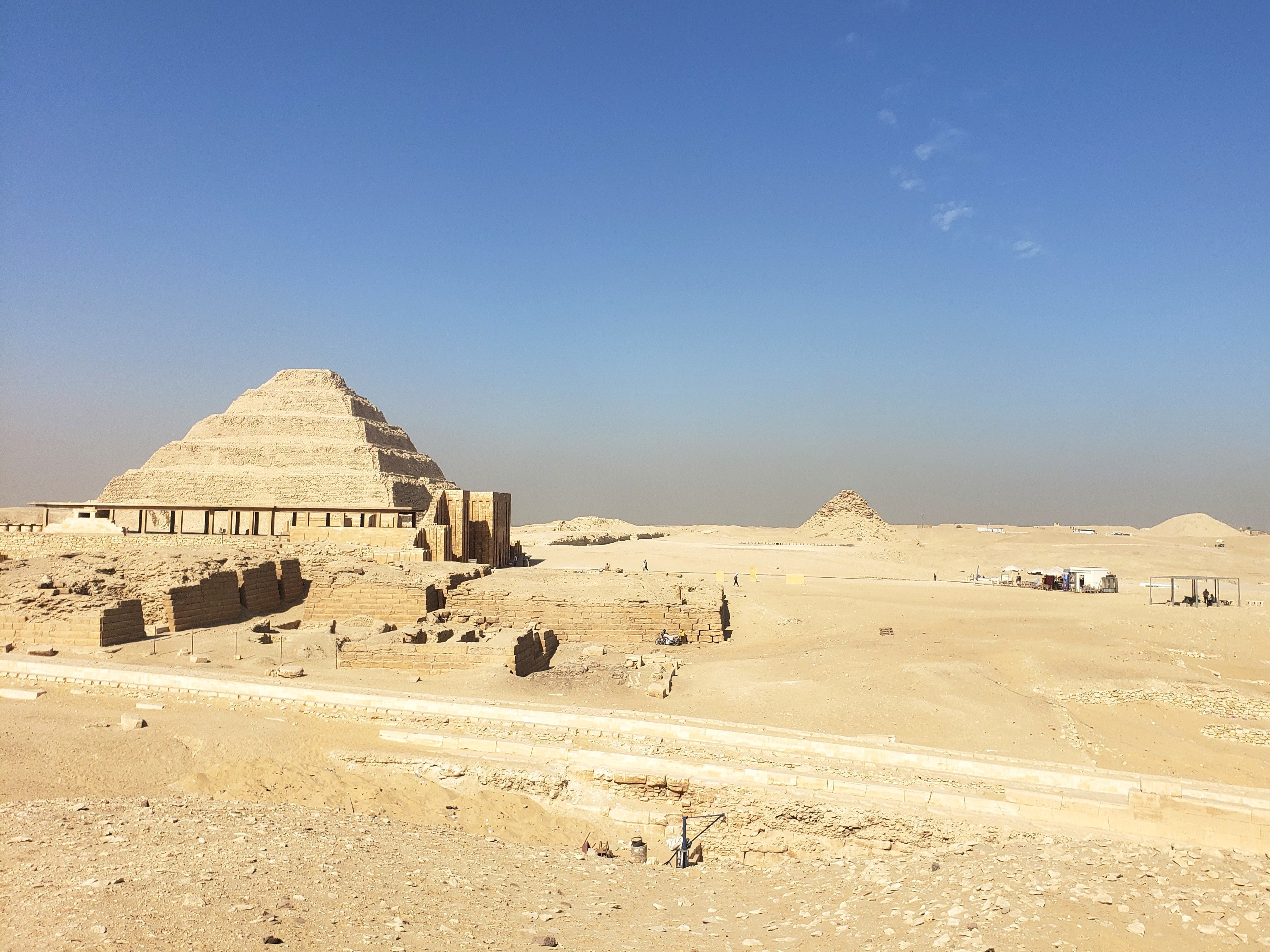 Stepped Pyramid Of Djoser At Saqqara