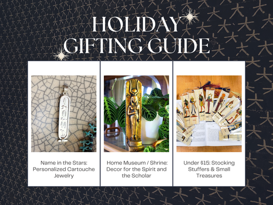 A Gift Guide from Egyptian Imports: Meaningful Treasures for Every Budget