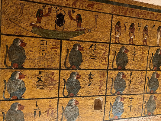 Egyptian Deity: Babi the baboon guardian of the underworld