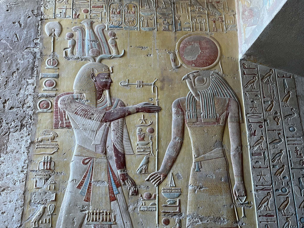 Horus and Ra: Symbols of Kingship and Creation