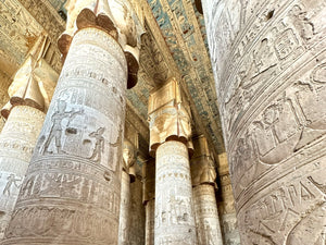 Exploring the Enchanting Ceilings of Dendera Temple of Hathor