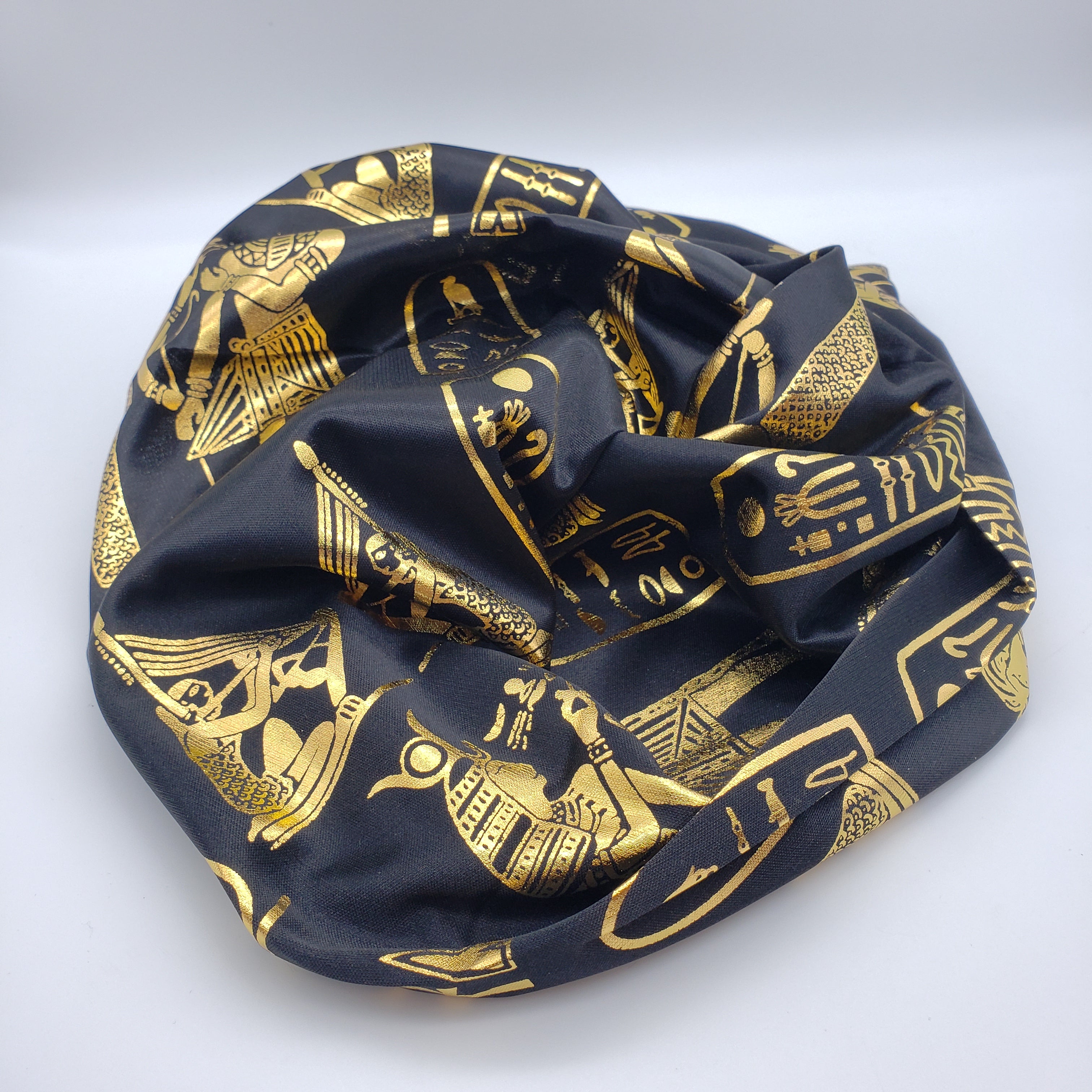 Egyptian HIEROGLYPHIC PHARAONIC SCARF - Made in Egypt