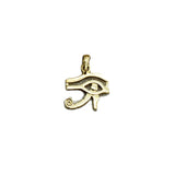 18k Gold Egyptian Eye Pendant