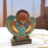 Winged Scarab Double-Sided Statue - Made in Egypt - Egyptian God