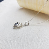 Egyptian Scarab Pendant Necklace - Made in Egypt - Sterling Silver