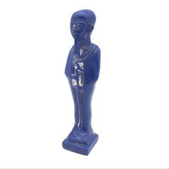 Ptah Statue Blue - Egyptian God - Made in Egypt
