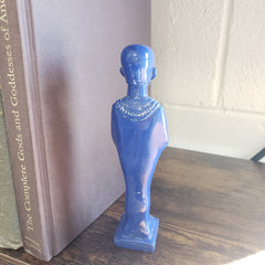 Ptah Statue Blue - Egyptian God - Made in Egypt