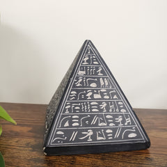 Egyptian Pyramid Statue Basalt - Made in Egypt