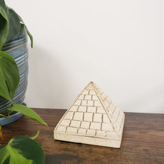 Egyptian Pyramid Statue with Scarab Inside - Made in Egypt