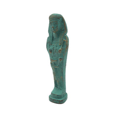 Egyptian Ushabti Statue with Anubis Detail - Made in Egypt