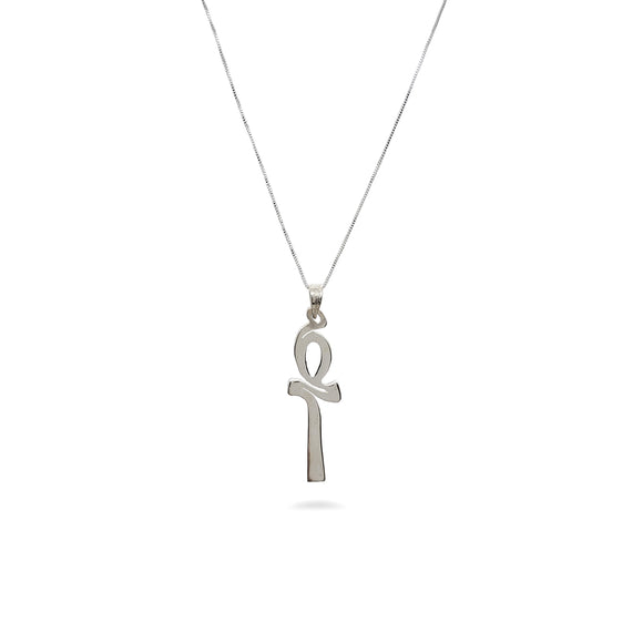 Egyptian Ankh Pendant Sterling Silver - Made in Egypt