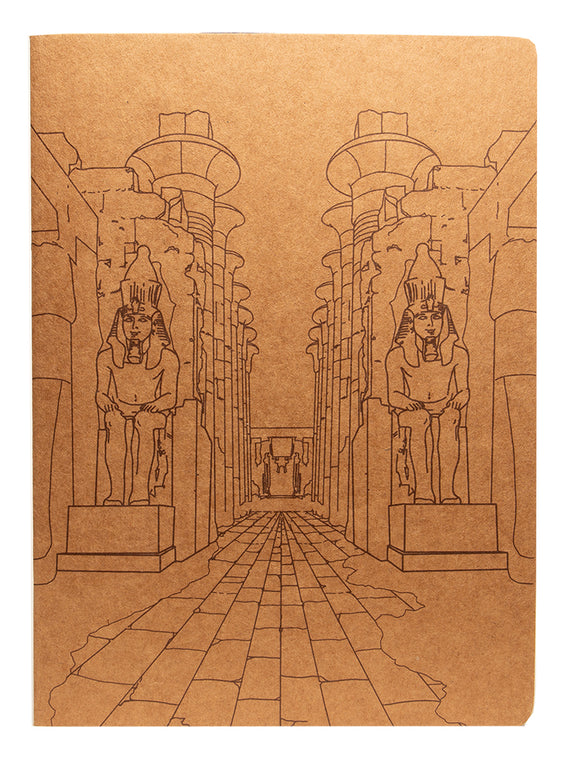 Sketchbook - Luxor Temple (20 blank pages) - 5.5