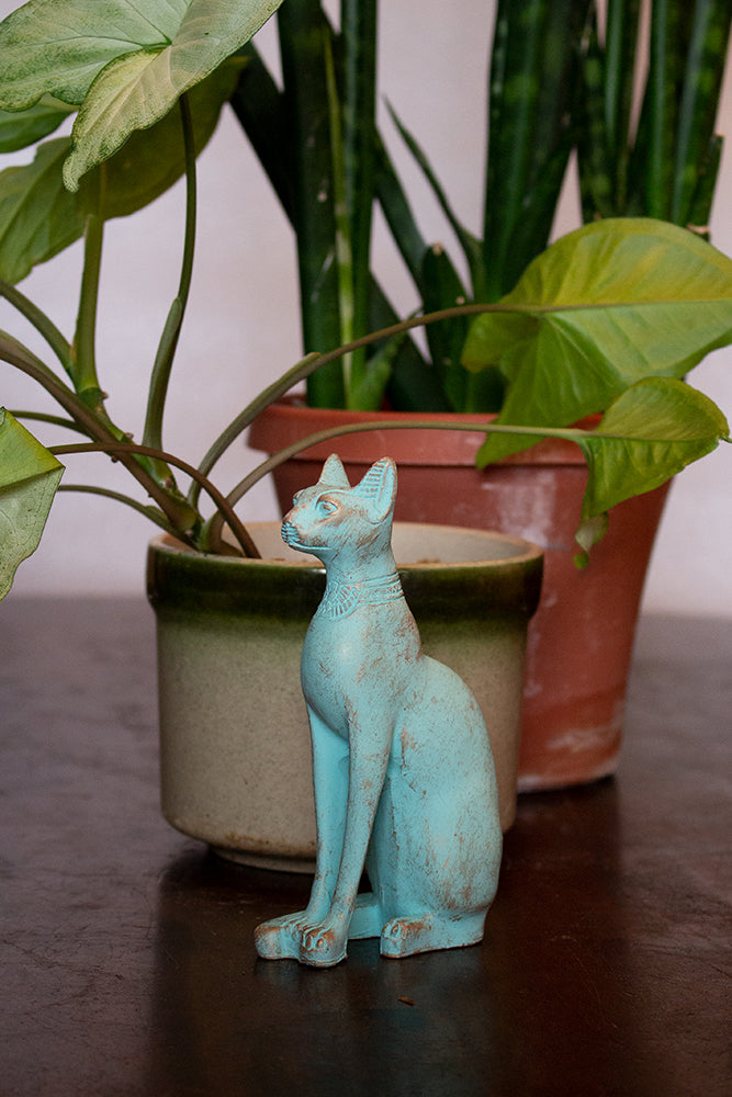 BASTET CAT PATINA MED - 5.25"