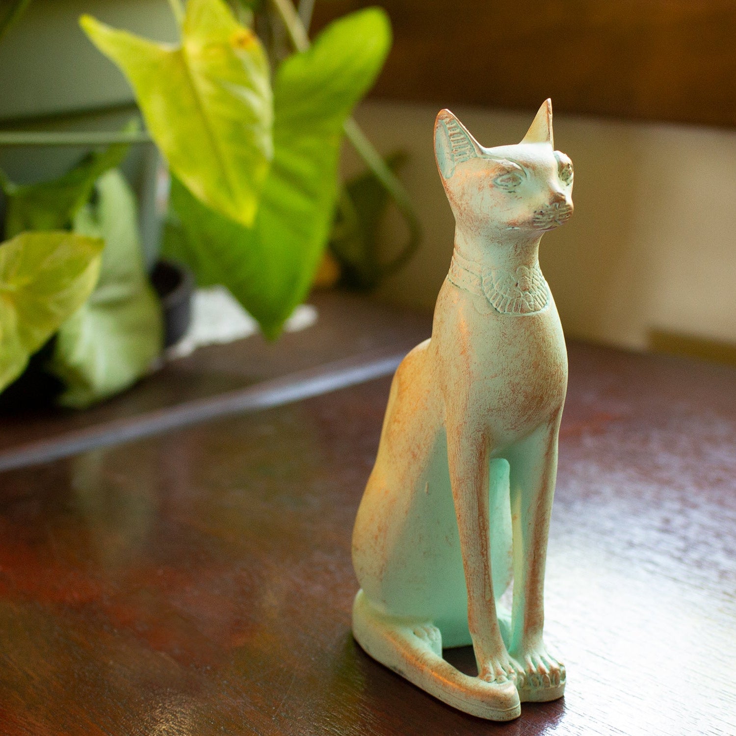BASTET CAT PATINA MED - 5.25"