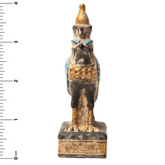 Egyptian God Horus Statue - Blue - Made in Egypt