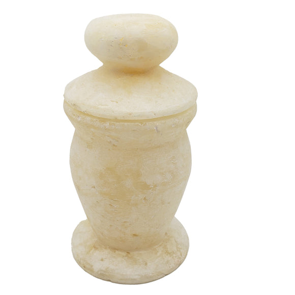 Egyptian Alabaster Vase - 2.75