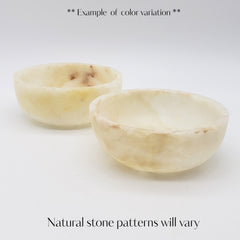 Egyptian Alabaster Bowl Medium - 2"