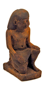 Kneeling Egyptian Pharaoh Statue - Made in Egypt