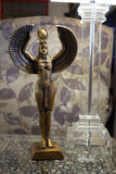 Tall Egyptian Goddess Isis Statue - Ancient Egypt Figurine- Made in Egypt