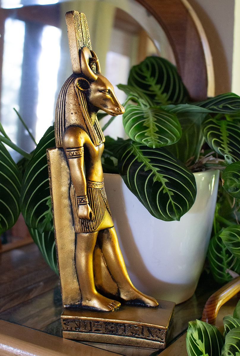 Egyptian God Montu Statue - Made in Egypt