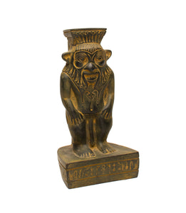 Bes Statue Large - Egyptian God - 7" 