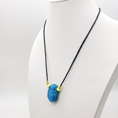 Ägyptische Skarabäus-Halskette, sortiert, 55,9 cm